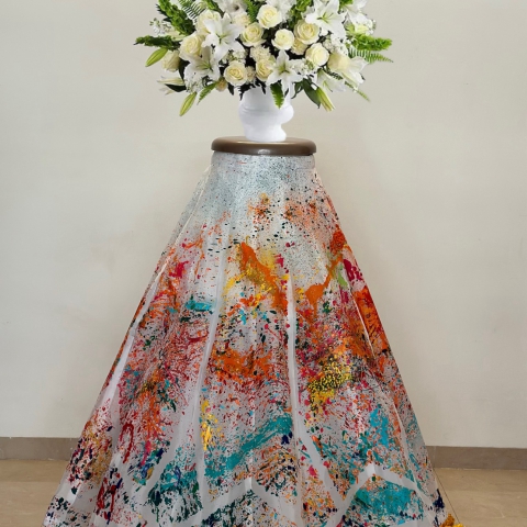 bridal shower paint partiy